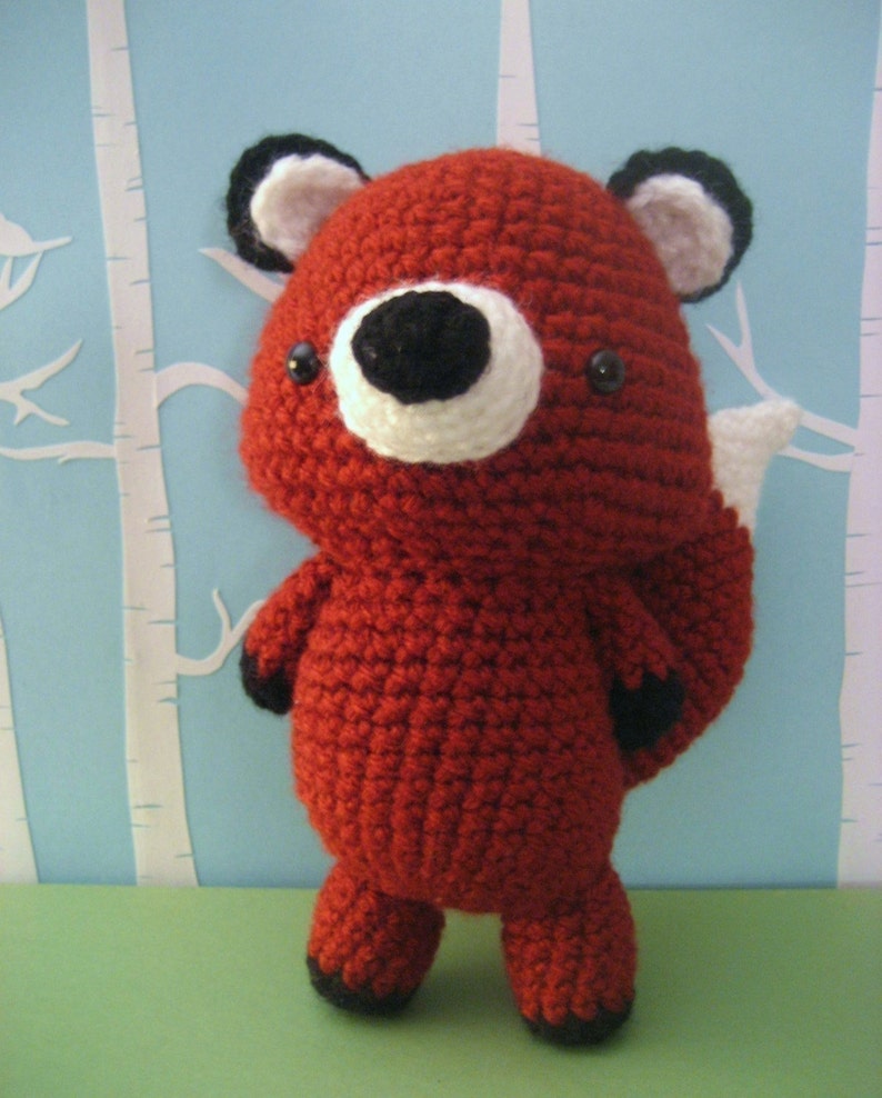 Amigurumi Crochet Forrest Friends Pattern Set Descarga Digital imagen 3