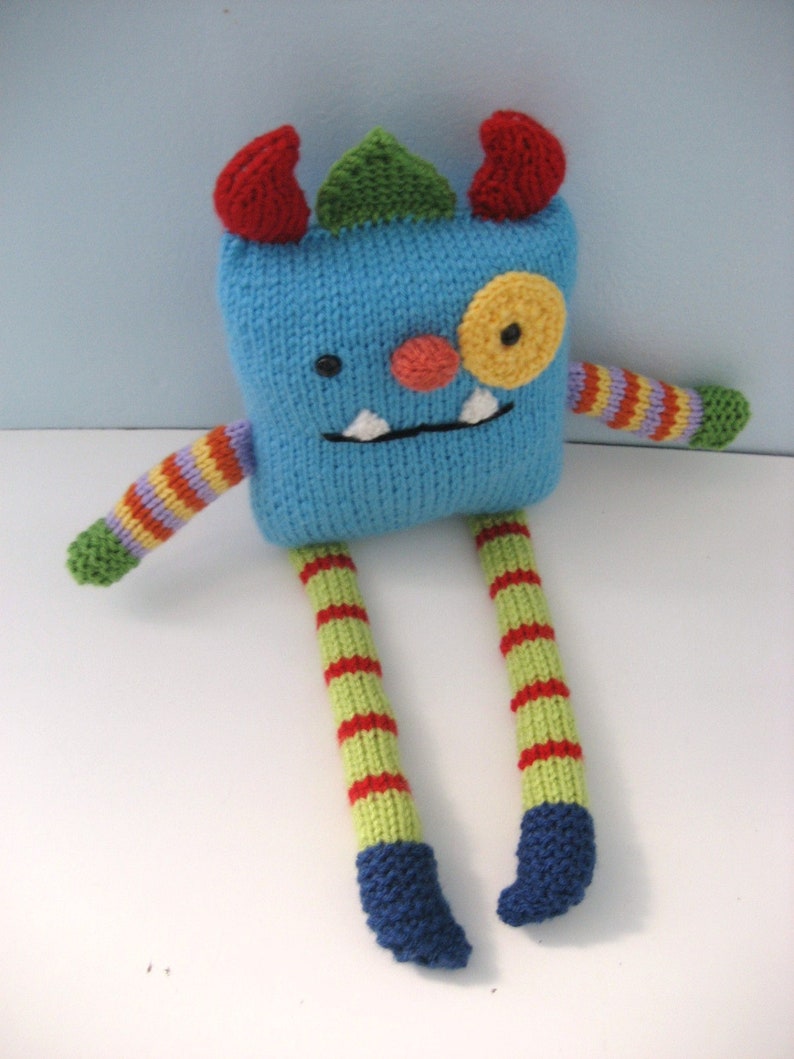 Amigurumi Knit Monster Pattern Digital Download image 4