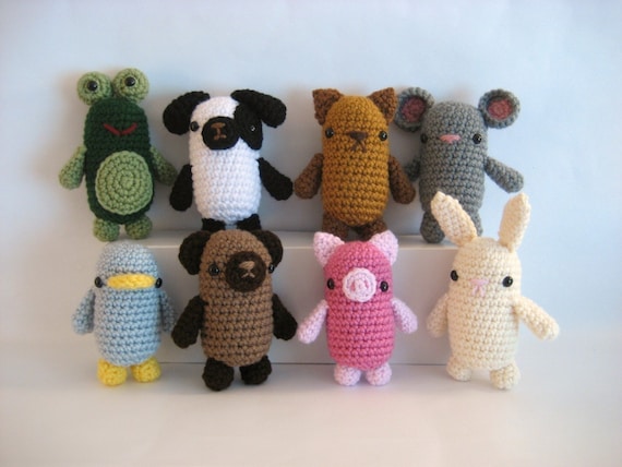 Crochet Amigurumi Baby Animals: Patterns to Create Adorable Critters Animal Friends - Complete Guide to Crochet Toys Techniques Made Easy (Knitting