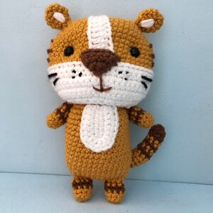 Amigurumi Crochet Tiger Pattern Digital Download image 6