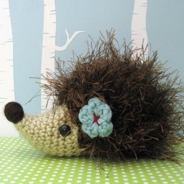 Amigurumi Crochet Hedgehog Pattern Digital Download