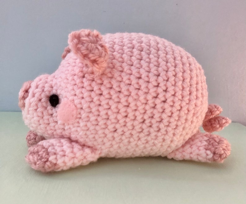 Amigurumi Crochet Pig Pattern Digital Download image 4