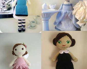 Knit Doll Pattern Bundle Digital Download