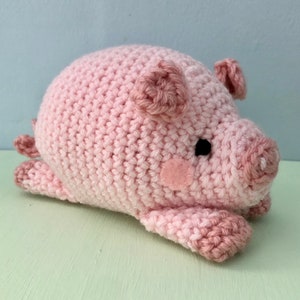 Amigurumi Crochet Pig Pattern Digital Download image 3