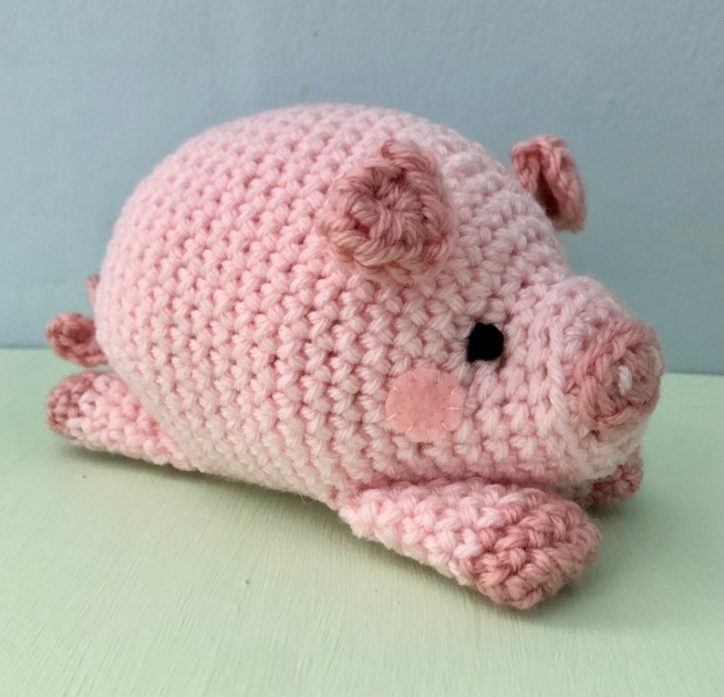 Amigurumi Crochet Pig Pattern Digital Download image 3