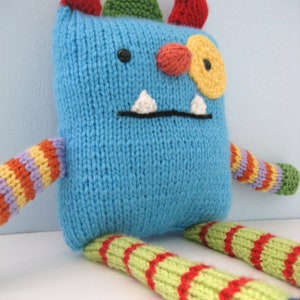 Amigurumi Knit Monster Pattern Digital Download image 2