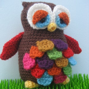 Amigurumi Crochet Mr. Hoot Owl Pattern Digital Download image 3