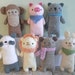 Amigurumi Knit Baby Animals Pattern Set Digital Download