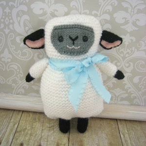 Amigurumi Knit Lamb Pattern Digital Download