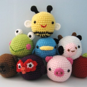 Amigurumi Crochet Animal Toys for Baby Pattern Digital Download image 4