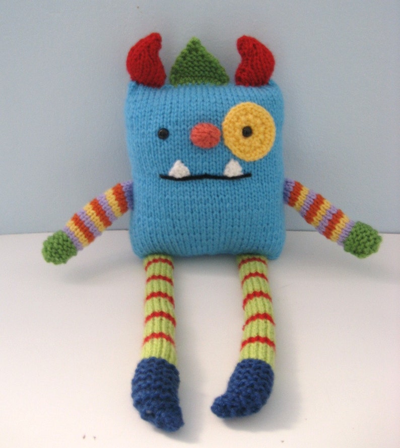 Amigurumi Knit Monster Pattern Digital Download image 5