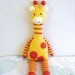 Amigurumi Knit Giraffe Pattern Digital Download