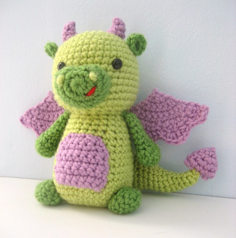 Amigurumi Crochet Dragon Pattern Digital Download image 3