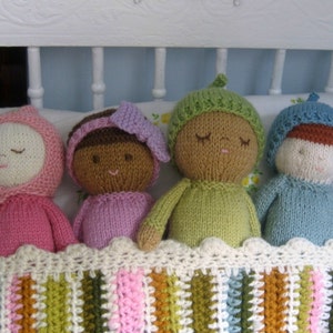 Amigurumi Knit Baby Doll Patterns Digital Download image 4