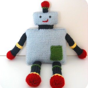 Amigurumi Knit Robot Pattern Digital Download image 1