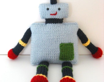 Amigurumi Knit Robot Pattern Digital Download