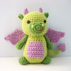 Amigurumi Crochet Dragon Pattern Digital Download image 5