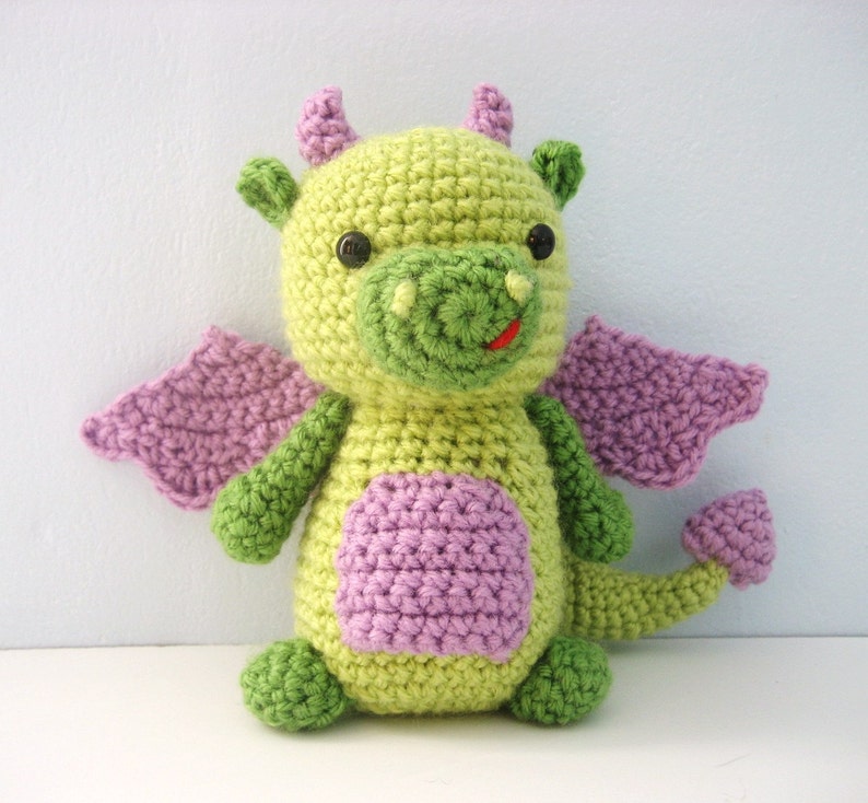 Amigurumi Crochet Dragon Pattern Digital Download image 5