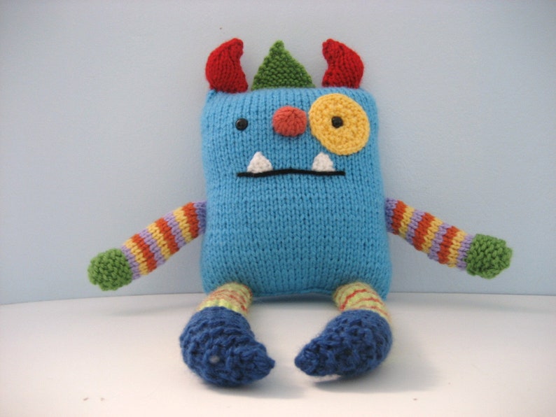 Amigurumi Knit Monster Pattern Digital Download image 3