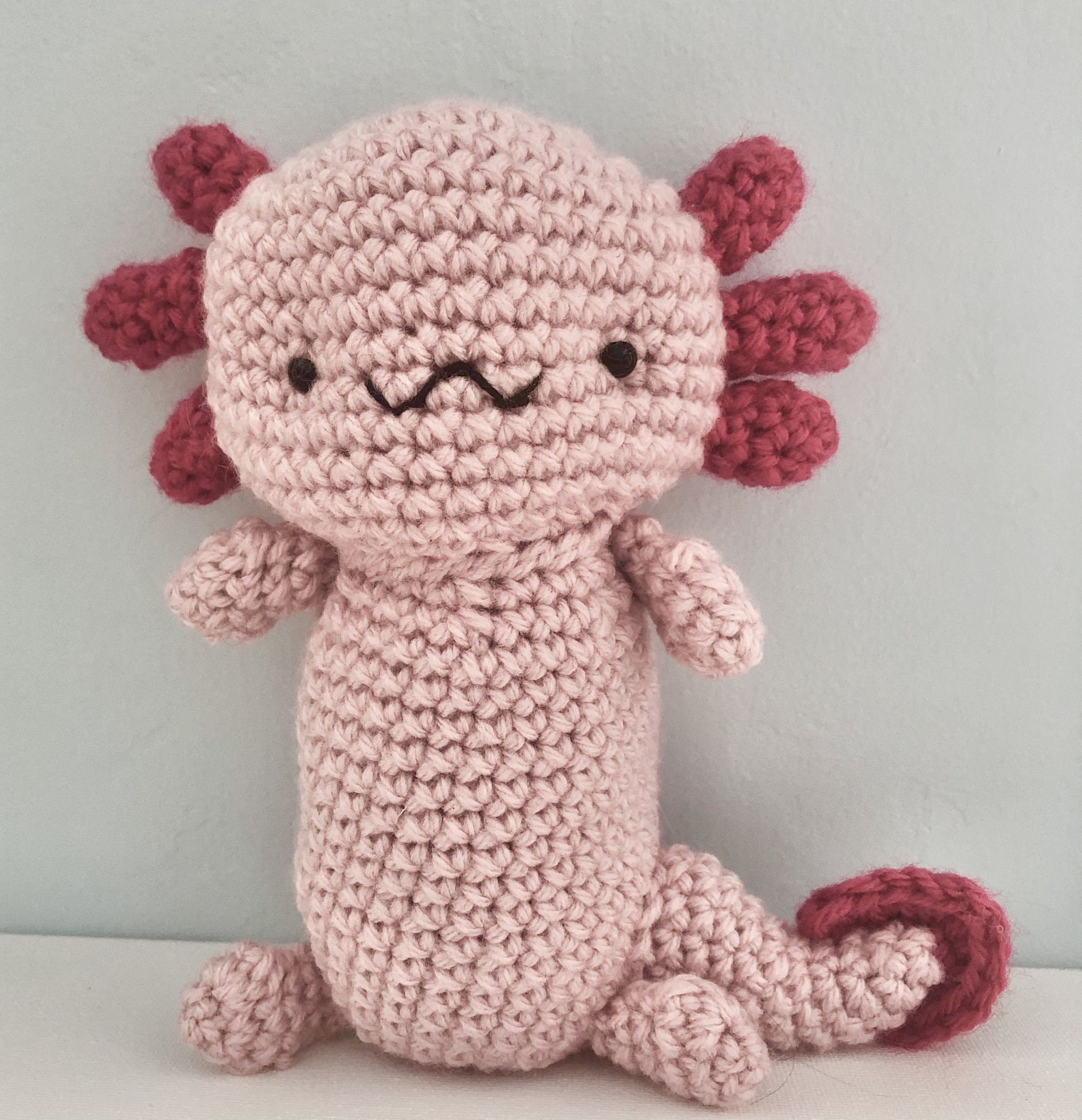 Blick  Santa Monica on Instagram: EXCLUSIVELY @blickartmaterials New Axolotl  Crochet Kit!! Get yours today before they're all gone. #blickartsupplies  #blickart #blickartstores #crochet #crocheting #exclusive