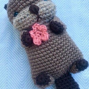 Amigurumi Crochet Sea Otter Pattern Digital Download image 3