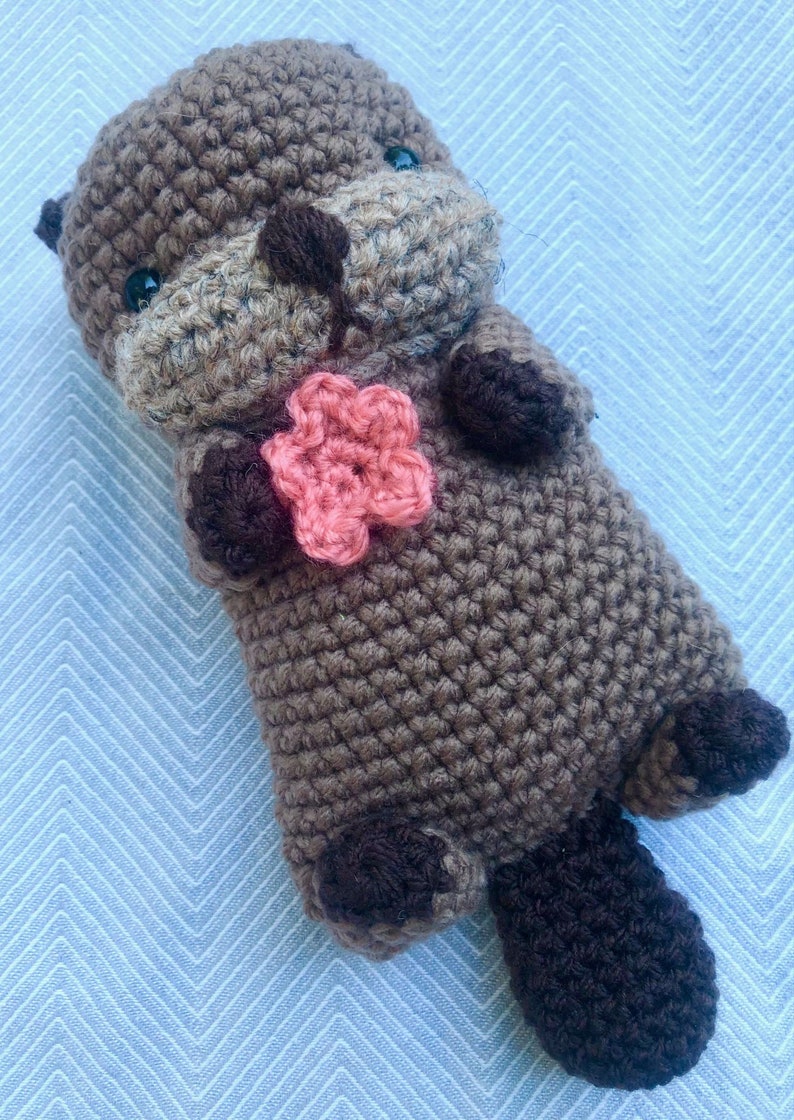 Amigurumi Crochet Sea Otter Pattern Digital Download image 3