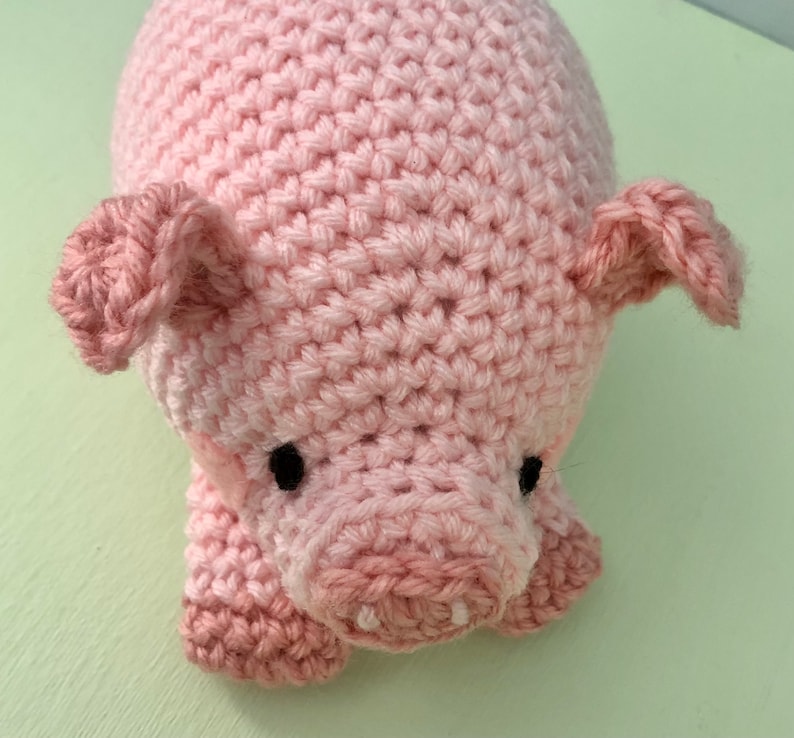 Amigurumi Crochet Pig Pattern Digital Download image 7