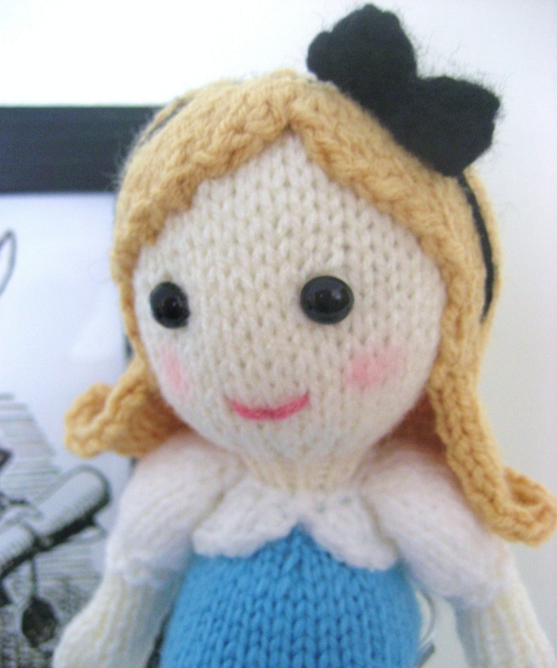 Amigurumi Knit Alice in Wonderland Pattern Digital Download image 5