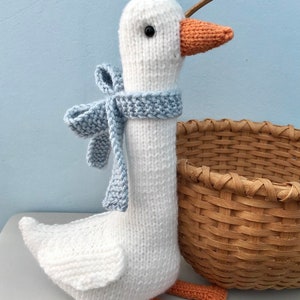 Amigurumi Knit Goose Pattern Descarga Digital imagen 4