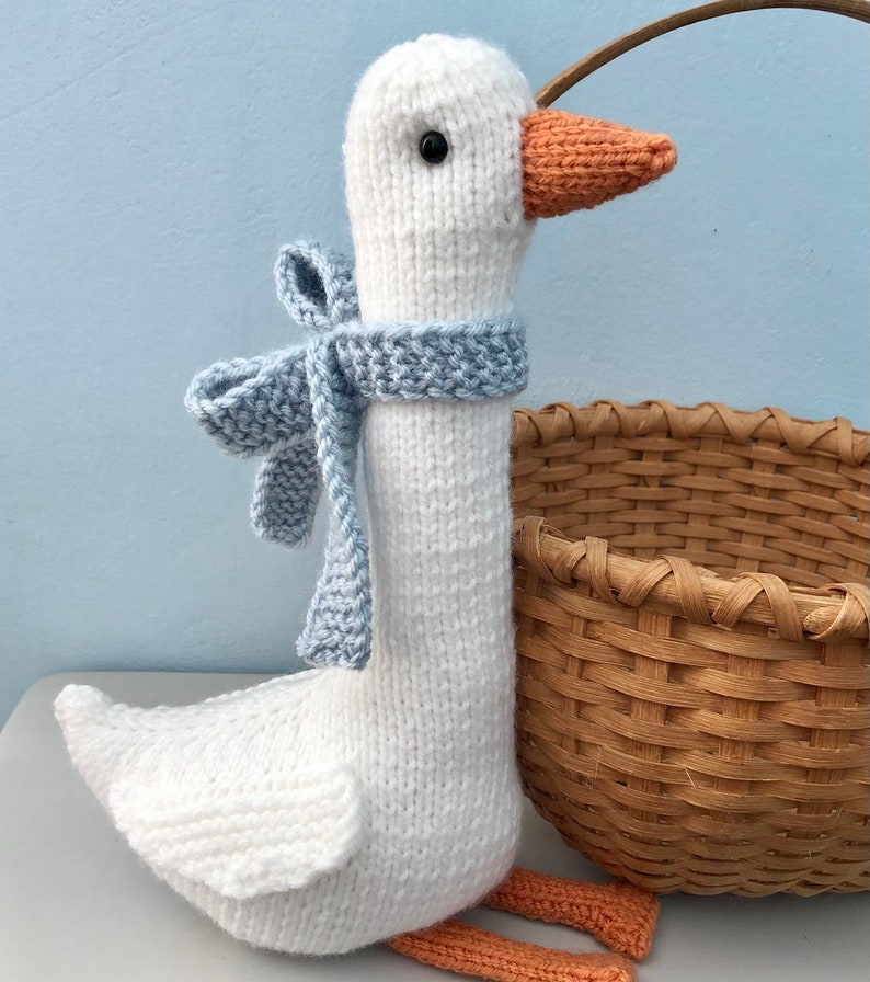 Amigurumi Knit Goose Pattern Descarga Digital imagen 4