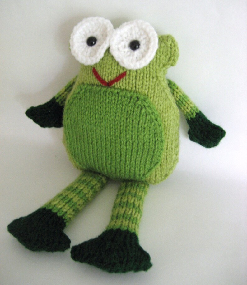 Sale Amigurumi Knit Frog Pattern Digital Download | Etsy UK
