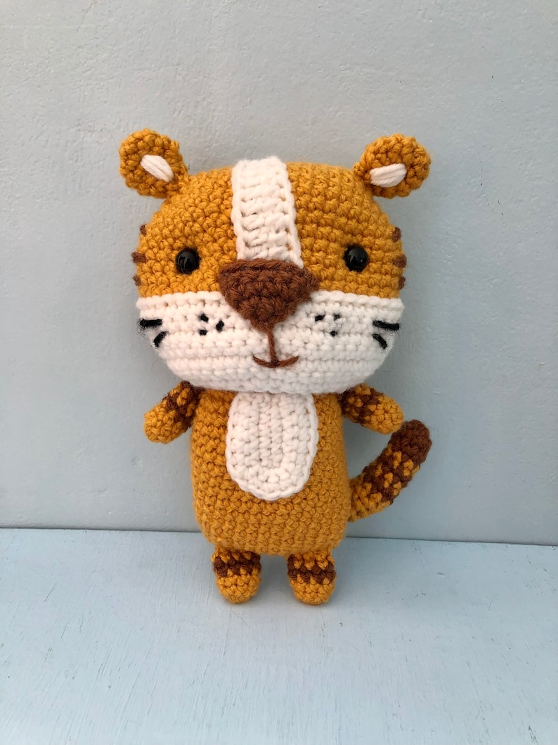 Amigurumi Crochet Tiger Pattern Digital Download image 3