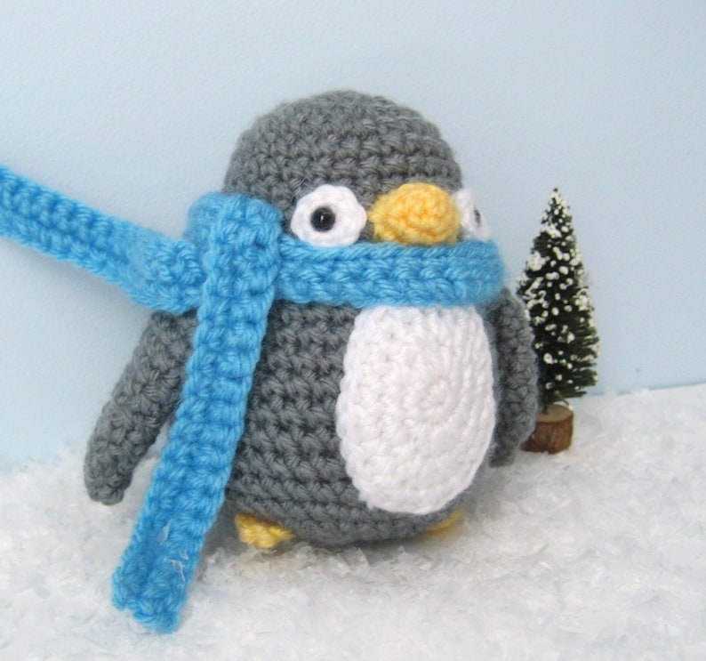 Patrón Pingüino Amigurumi Crochet Descarga Digital imagen 4