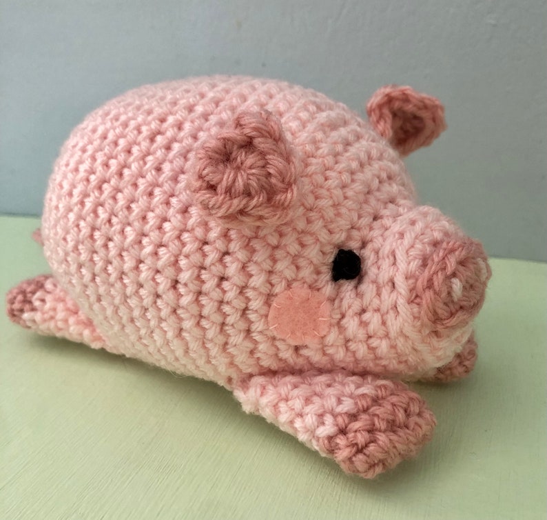 Amigurumi Crochet Pig Pattern Digital Download image 5