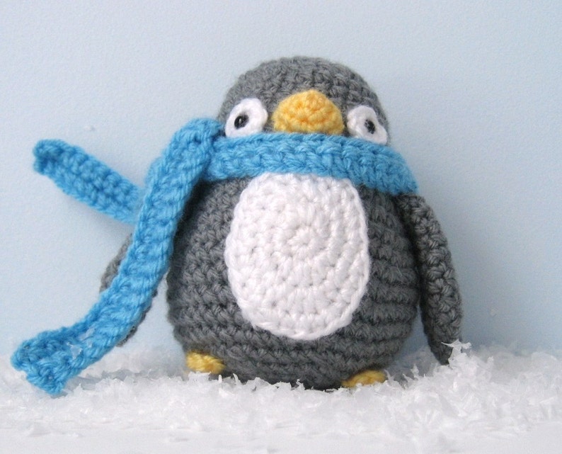 Patrón Pingüino Amigurumi Crochet Descarga Digital imagen 5