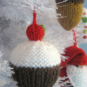 Amigurumi Knit Christmas Ornament Pattern Set Digital Download image 4