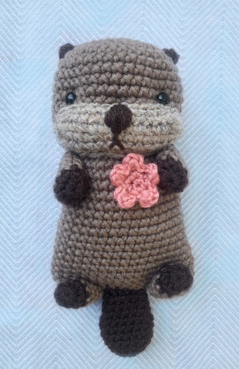 Amigurumi Crochet Sea Otter Pattern Digital Download image 6