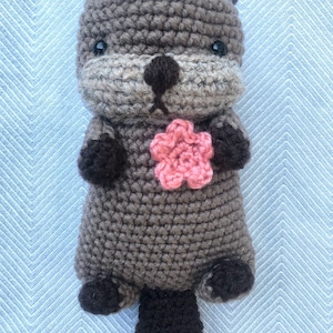 Amigurumi Crochet Sea Otter Pattern Digital Download image 4