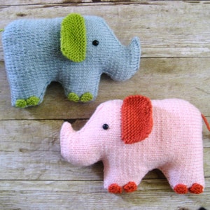 Amigurumi Knit Elephant Pattern Digital Download image 1