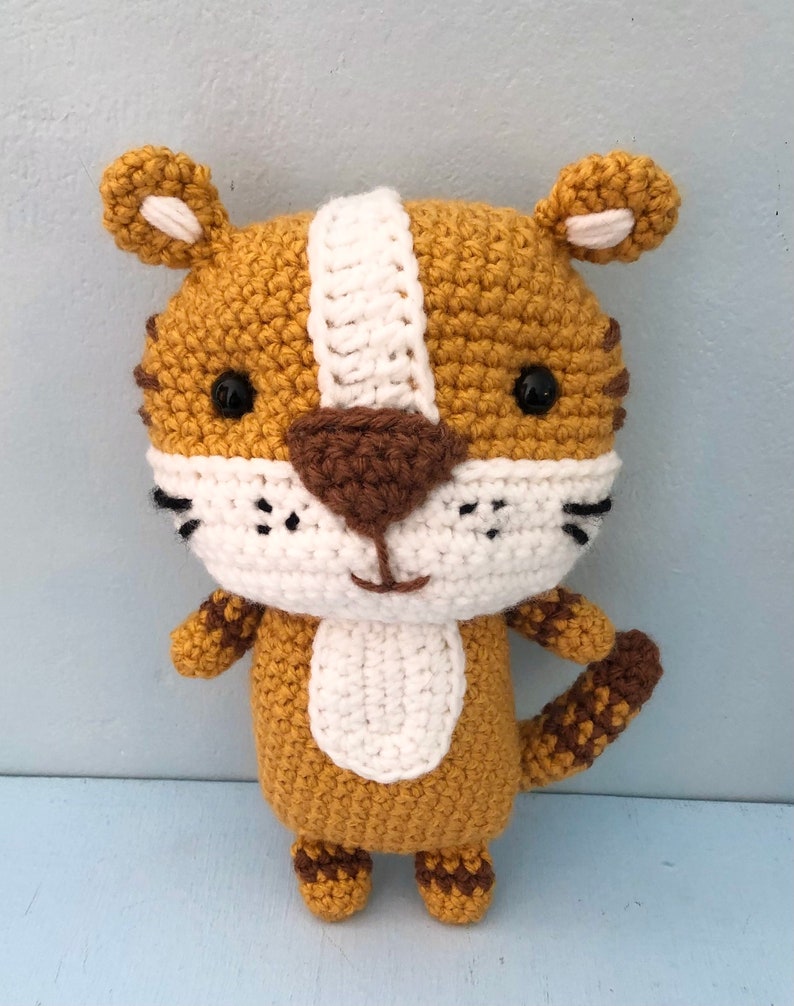 Amigurumi Crochet Tiger Pattern Digital Download image 5