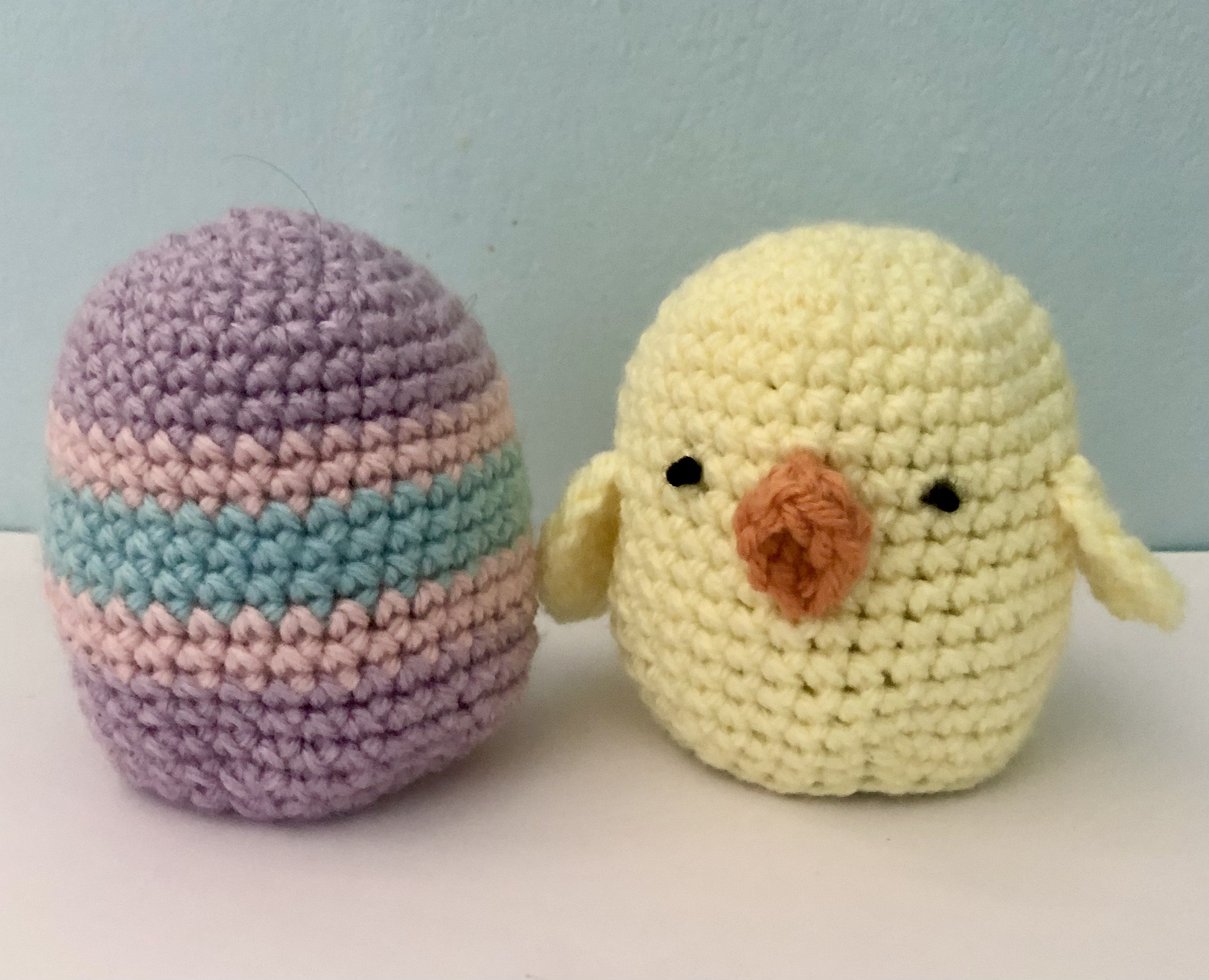 Wheel of Makes, Eggs Benedict #crochet #amigurumi #stitchintogether #yarn 