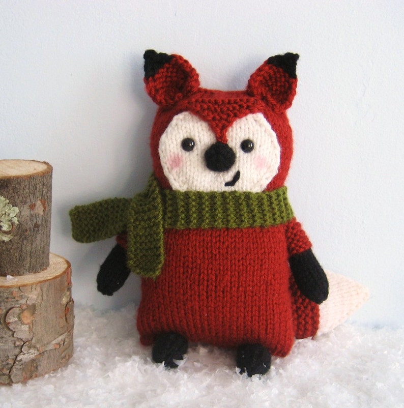 Amigurumi Knit Little Fox Pattern Digital Download image 3