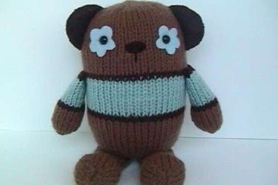 mr bean bear knitting pattern