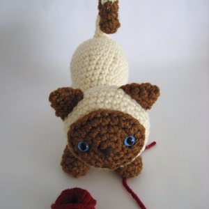 Sale Amigurumi Crochet Kitten Pattern Digital Download image 3