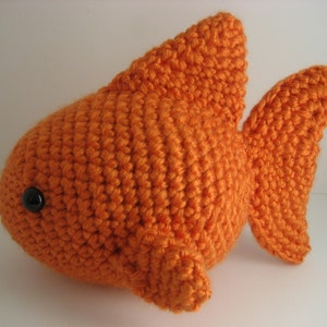 Amigurumi Crochet Goldfish Pattern Digital Download image 2