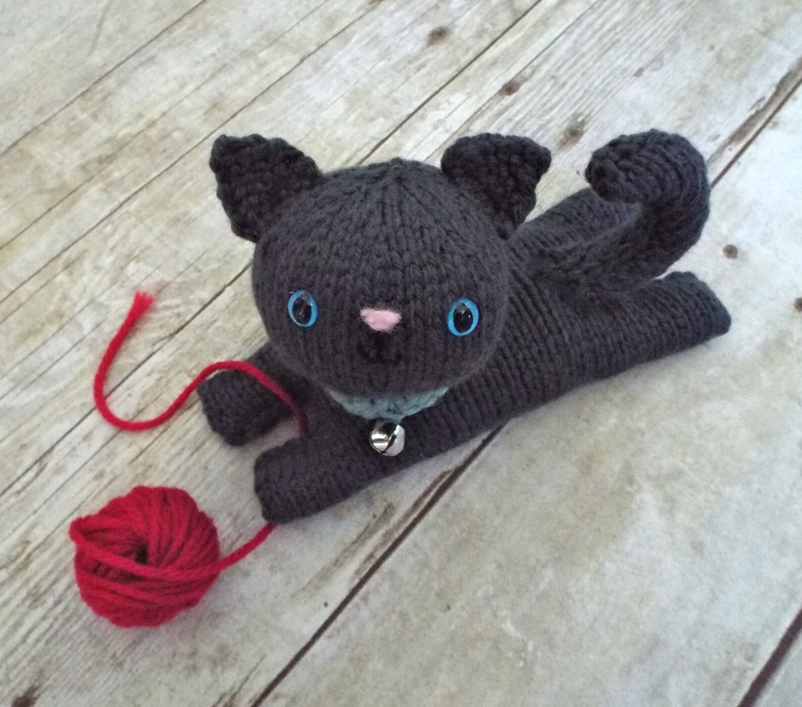 Amigurumi Knit Kitten Pattern Digital Download Etsy