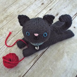 Amigurumi Knit Kitten Pattern Digital Download imagem 3