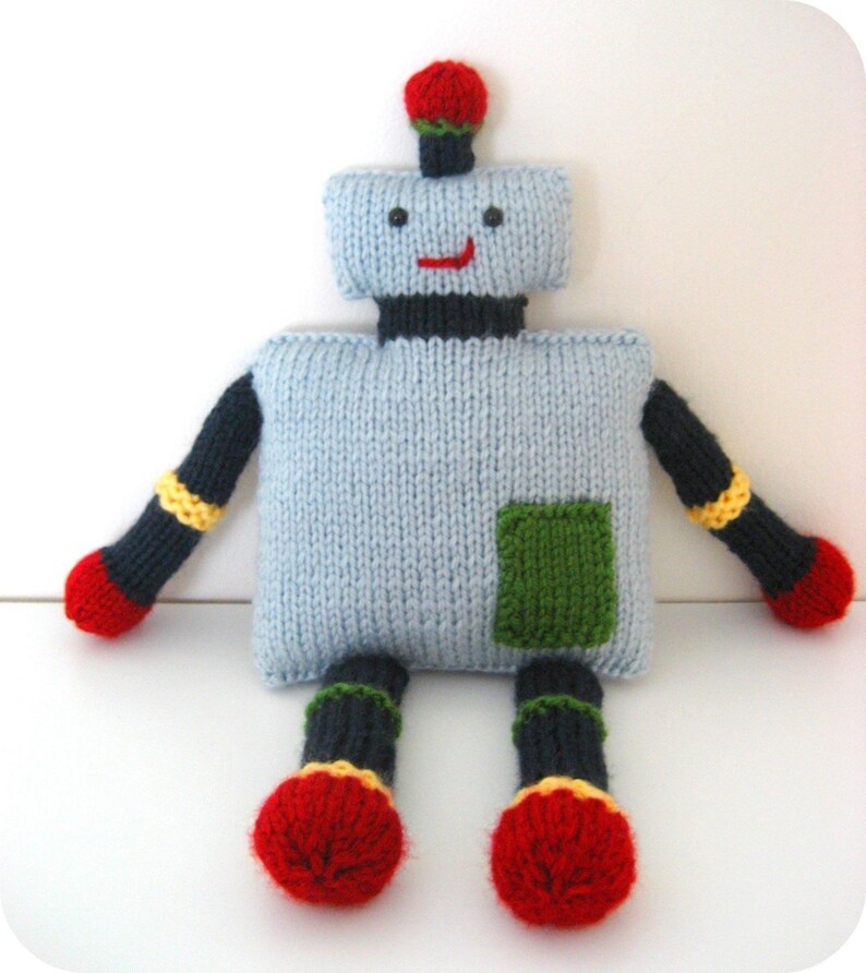 Amigurumi Knit Robot Pattern Digital Download image 4