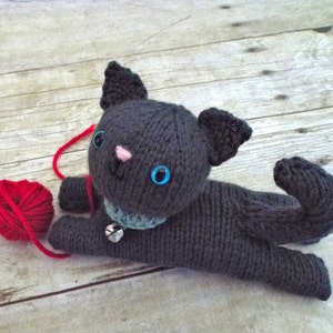 Amigurumi Knit Kitten Pattern Digital Download image 4