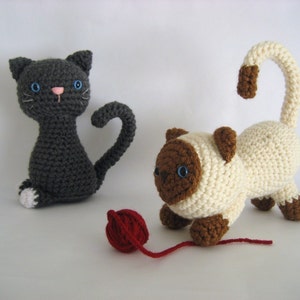 Sale Amigurumi Crochet Kitten Pattern Digital Download image 4